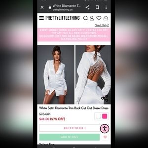 Brand new pretty little things dress